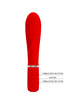 Pretty love - prescott vibrador punto g multifunciÓn rojo