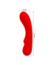 pretty love - prescott rechargeable vibrator red D-238705