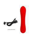 pretty love - prescott rechargeable vibrator red D-238705