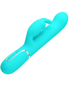 pretty love - coale rabbit vibrator pearls aqua green D-238771