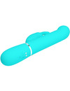 pretty love - coale rabbit vibrator pearls aqua green D-238771