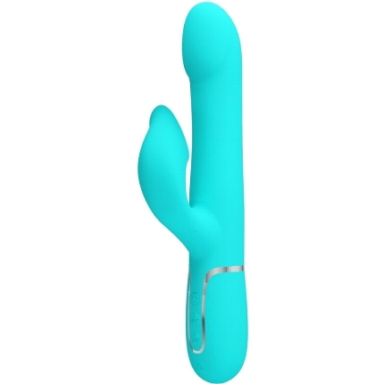 Vibrador Rabbit Pretty Love Pearls Turquesa,D-238769