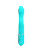 pretty love - vibrador rabbit perlas verde agua