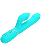 pretty love - rabbit vibrator pearls aqua green D-238769