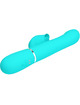 pretty love - vibrador rabbit perlas verde agua