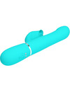 Vibrador Rabbit Pretty Love Pearls Turquesa,D-238769