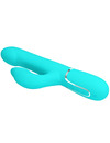 Vibrador Rabbit Pretty Love Pearls Turquesa,D-238769