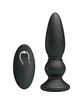 mr play - vibrador potente control remoto anal plug negro