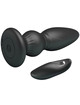 mr play - powerful vibrator remote control anal plug black D-238730