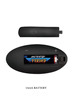 mr play - plugue anal de controle remoto vibrador poderoso preto,D-238730