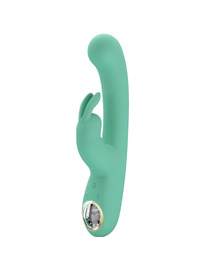 pretty love - lamar vibrador rabbit punto g verde