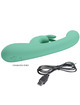 pretty love - lamar rabbit vibrator green g-spot D-237396