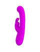 pretty love - lamar vibrador rabbit punto g violeta
