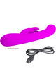pretty love - lamar vibrador rabbit punto g violeta