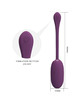 pretty love - doreen purple rechargeable vibrating egg D-238746