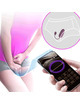 pretty love - nymph huevo vibrador controlado por app lila