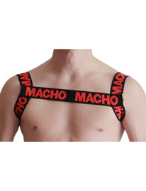 macho - red harness