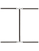 California exotics - boundless red restraint set restriccion cama