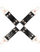 begme - black edition hog tie de couro vegano,D-229255