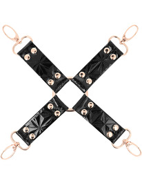 begme - black edition hog tie cuero vegano