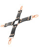 begme - black edition vegan leather hog tie D-229255