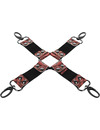 begme - red edition premium vegan leather hog tie D-229265