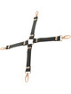 Coquette chic desire - fantasy hog tie cuero vegano