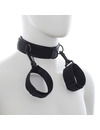 ohmama fetish - nylon handcuffs and collar D-230093