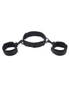 ohmama fetish - nylon handcuffs and collar D-230093