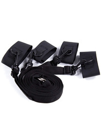 ohmama fetish - restriccion bondage cama nylon y velcros