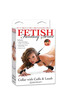 fetish fantasy series - collar con esposas y correa,