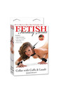 fetish fantasy series - colar fetiche com punhos e trela,PD3742-23