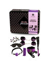 secretplay - bdsm set 8pcs purble /black. D-218575