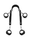 fetish submissive - master position with 4 noprene-lined handcuffs D-218904