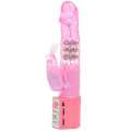 Vibrator Rabbit with Rotating Spheres Cute Baby-25 cm