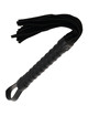 darkness - black bondage whip with leather handle D-221214