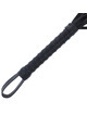 darkness - black bondage whip with leather handle D-221214