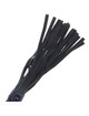 darkness - black bondage whip with leather handle D-221214