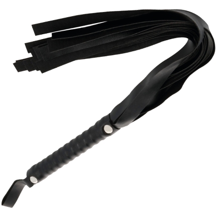 darkness - lÁtigo bondage negro 51 cm