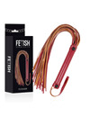 fetish submissive dark room - vegan leather whip D-227425