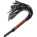 begme - red edition vegan leather flogger