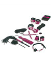 tease please - set 13 magenta bondage accessories D-229943