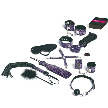 tease please - set 13 lilac bondage accessories D-229944