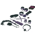 tease please - set 13 lilac bondage accessories