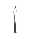 ohmama fetish ribbed silicone handle flogger 22 cm D-232034