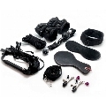 alive - fury kit 10 piezas bdsm negro