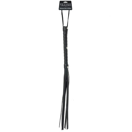 fetish fantasy limited edition - latigo azotador piel negro