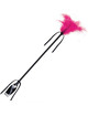 secretplay - black and fuchsia whip feather D-212409