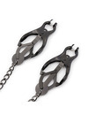 ohmama fetish - japanese nipple clamps with black chain D-230018