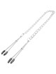 darkness - pinzas ajustables para pezones metal